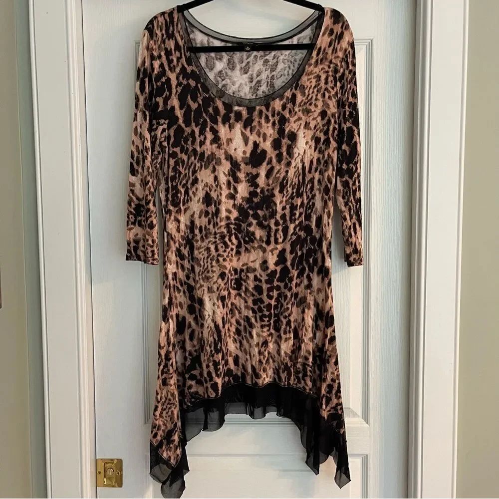 Cupio Cheetah Print Dress or Top!
